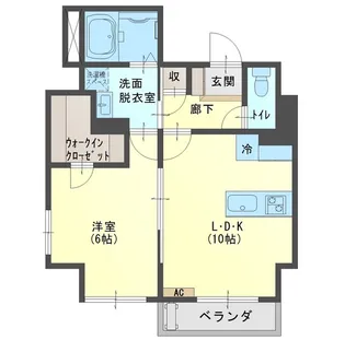 アクシルコート星井町【8階】の間取り
