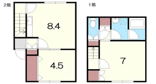 Fort・Knox南郷【2階】の間取り