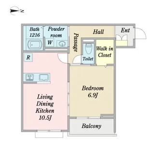 コトリハウス【2階】の間取り