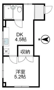 タナベコーポ【2階】の間取り