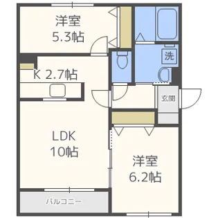 Pesca(ペスカ)【3階】の間取り