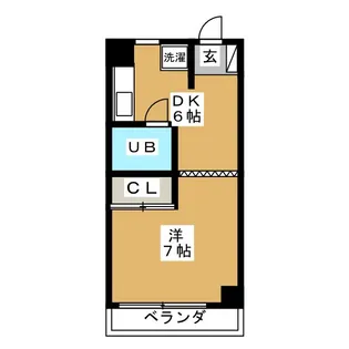 ハイツ・サツキ【2階】の間取り