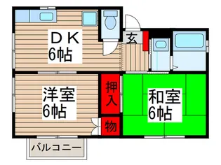 M.Kハウス.【2階】の間取り