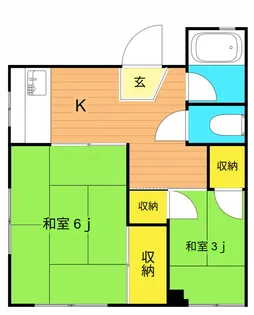 田中ビル【2階】の間取り