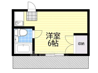 アートハウスなら【2階】の間取り