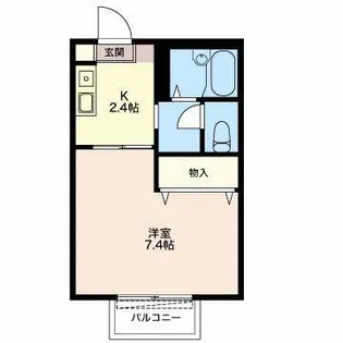ダイヤプラザ【2階】の間取り