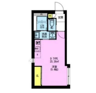 ADORE URBAN 北赤羽【4階】の間取り