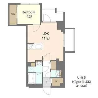 S RESIDENCE高島平asolea【3階】の間取り
