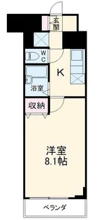 タック高砂【3階】の間取り