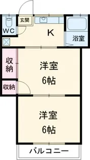 岡村荘【1階】の間取り