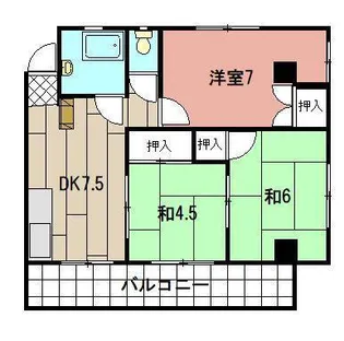 MDIマンション【2階】の間取り