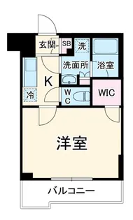 ルーブル川崎鷺沼【2階】の間取り