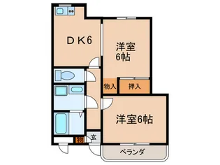 ザ・ライフ大塚【1階】の間取り