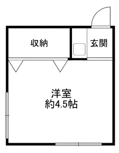 橋本荘【1階】の間取り