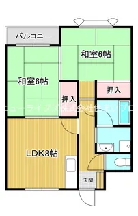三東ハイツ【3階】の間取り