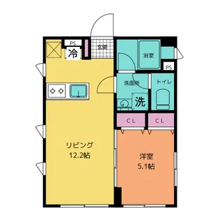 BayMale横濱【5階】の間取り