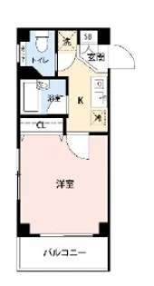 フォルテ西青木【3階】の間取り