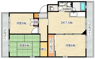 shilverマンション【3階】の間取り