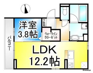グランコスモHT【3階】の間取り