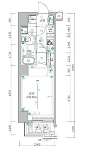 アルテシモラヴィ【3階】の間取り