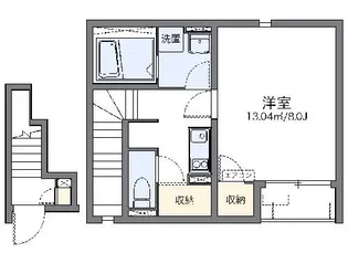 レオネクストToshi【2階】の間取り