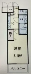 アーバンステーション成増【1階】の間取り