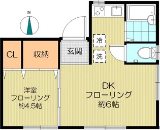 河野ビル【3階】の間取り