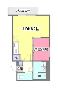 KEIAI RESIDENCE 清瀬V【1階】の間取り