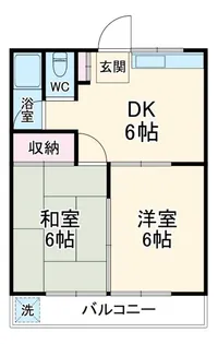 フェニックスコーポII【2階】の間取り