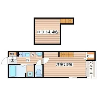 イーストポートII【2階】の間取り