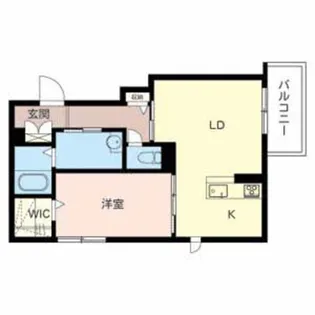ベレオ英賀保駅前【1階】の間取り