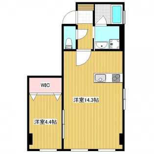 青柳屋ビル【6階】の間取り