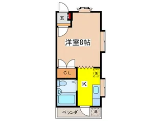 メゾンフタバ【1階】の間取り
