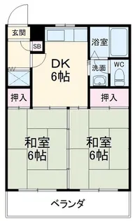 サンライブマンション【3階】の間取り