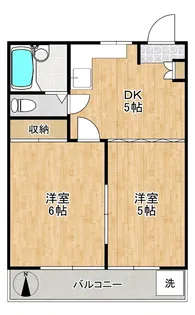 ドエル白金【2階】の間取り