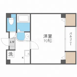 サンハイツ園部【3階】の間取り