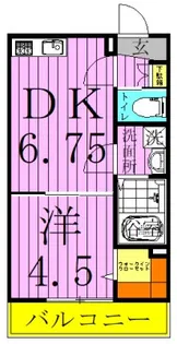 AJ八潮NorthIII【2階】の間取り