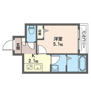 コリーナ谷中(11月下旬退去予定)【2階】の間取り