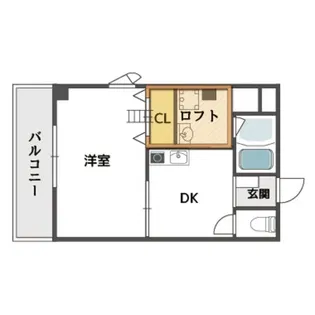 ブリリアント・コア【4階】の間取り