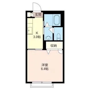 ヒルサイドテラス【2階】の間取り