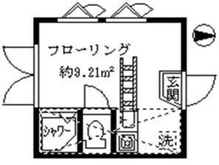 フェリスアリエス【1階】の間取り