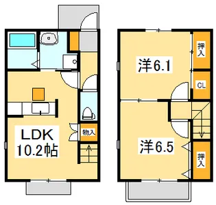 シャルム川平の間取り