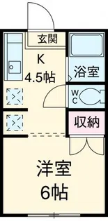 ピュアタウン北矢名【1階】の間取り
