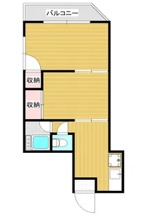 みのりマンション【3階】の間取り