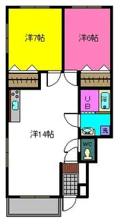 ベネッセ鍛冶町【1階】の間取り