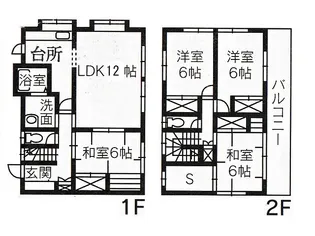 広島県福山市幕山台5【一戸建】の間取り