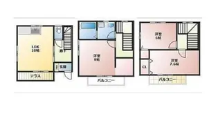 静岡県浜松市中央区渡瀬町【一戸建】の間取り