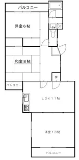 コートハイツ太内【2階】の間取り