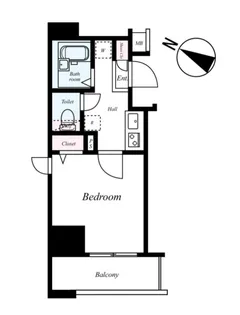 メインステージ白山【3階】の間取り