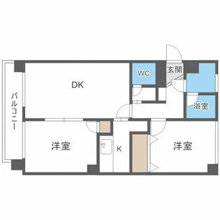マイクレストN20【4階】の間取り